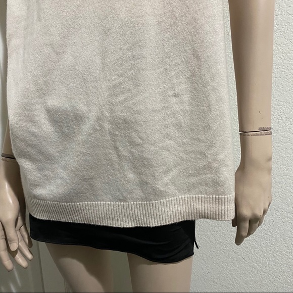 NWT Alexander McQueen Pale Pink Cashmere Cowl Neck Halter Back Sweater Size M - Picture 9 of 16